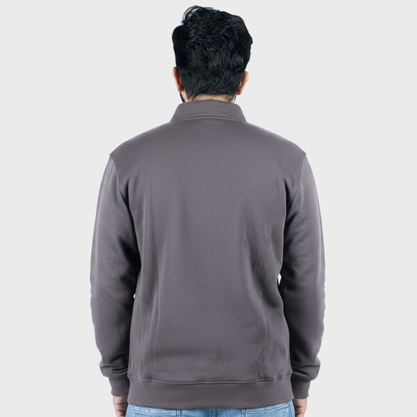 Unisex Charcoal Full Zipper