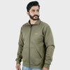 Unisex Olive Full Zipper