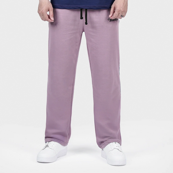 Lavender and Navy Side Panel Trouser