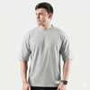 Grey Interlock Cotton Tshirt