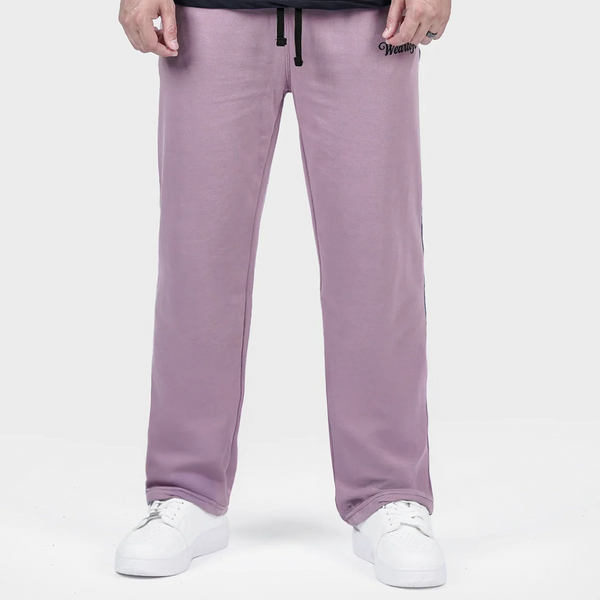 Lavender and Black Side Panel Trouser