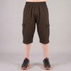 Chocolate Brown 3 Quarter Shorts