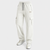 Pure Cotton Off White Cargo Trousers