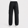 Pure cotton Black Cargo Trousers
