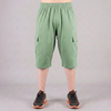Mint Green 3 Quarter Shorts