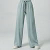 Premium Ice Blue Loose Fit Cotton Interlock Trouser