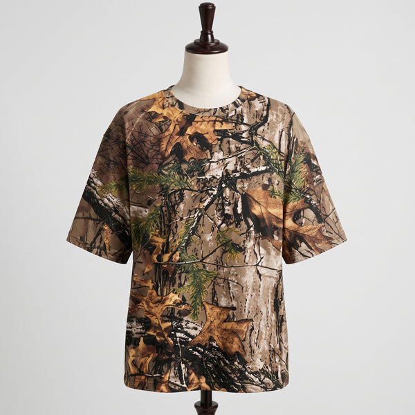 Lycra Cotton Forest Camo Tshirt