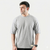 Grey Interlock Cotton Tshirt