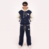Navy & Cream Baseball Tracksuit