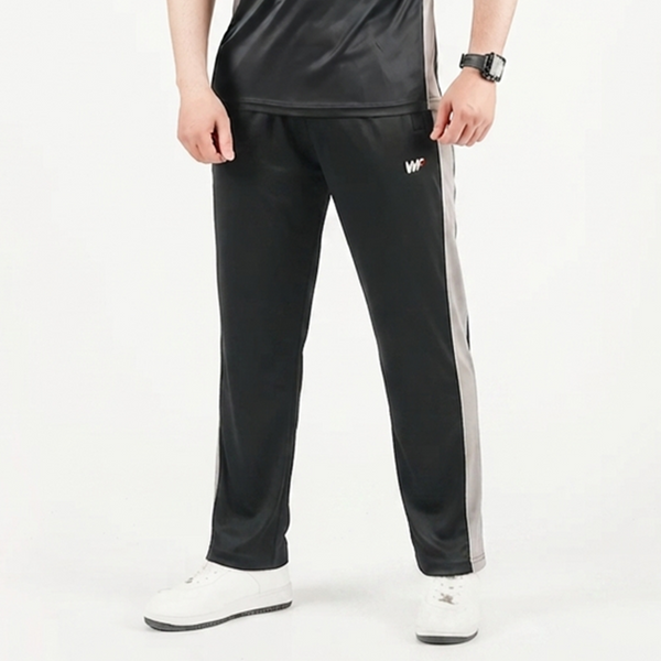 Black with Silver Panel Bottoms