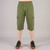 Olive Green 3 Quarter Shorts