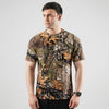 Lycra Cotton Forest Camo Tshirt
