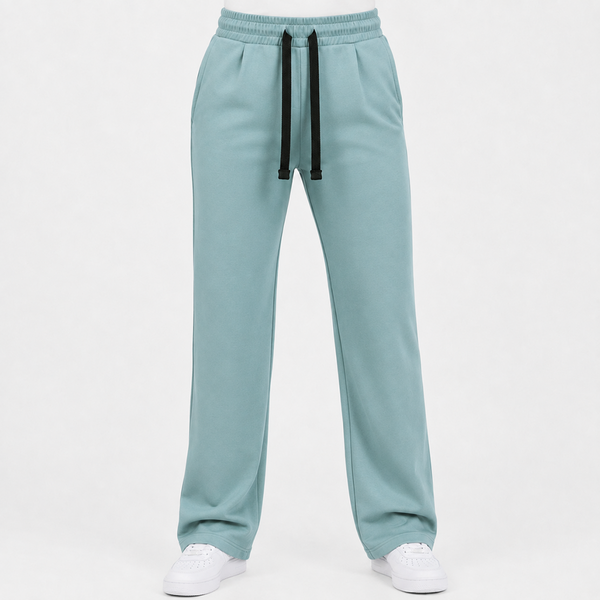 Sage Green Plain Interlock Trouser