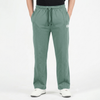Sage Green Double Stitch loose fit Trousers