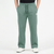 Sage Green Double Stitch loose fit Trousers
