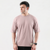 Tea Pink Cotton Interlock Tshirt