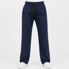Navy Plain Interlock Trouser