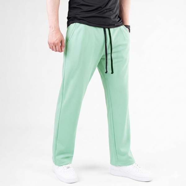 Mint Plain Interlock Trouser