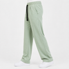 Mint Green Plain Interlock Trouser