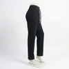 Black Plain Interlock Trouser