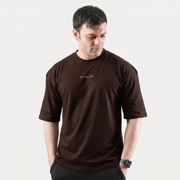 Warrior Dark Borwn Drop Shoulder