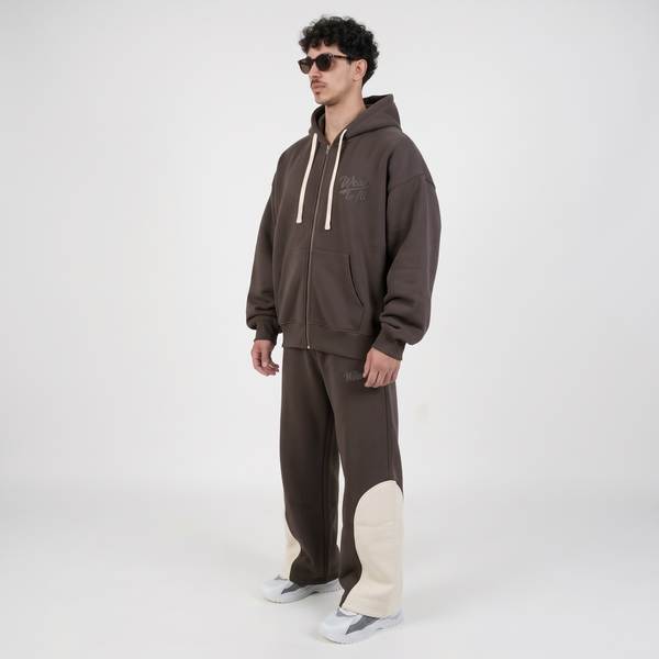 Special Edition Dark Brown Baggy Tracksuit