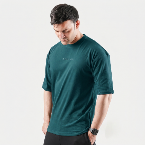 Warrior Dark Teal Drop Shoulder