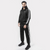 Black Tracksuit With Three White Stripes