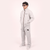 Classic Mock Neck Tracksuit – Heather Grey