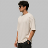 Off White Boxy Fit Pique Interlock Shirt