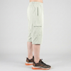 Light Grey 3 Quarter Shorts