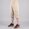 Sand Beige 3 Quarter Shorts
