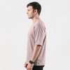 Tea Pink Cotton Interlock Tshirt