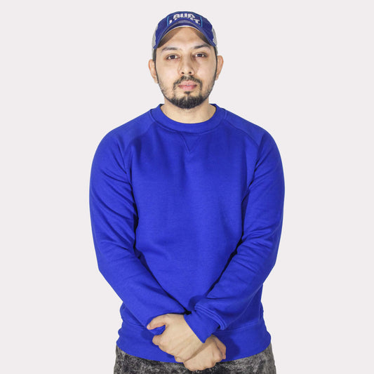 Unisex Premium Royal Blue Fleece Sweatshirt
