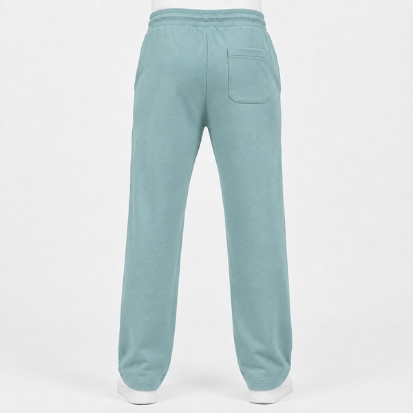 Sage Green Plain Interlock Trouser