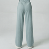 Premium Ice Blue Loose Fit Cotton Interlock Trouser