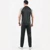 Black and Silver Tracksuit