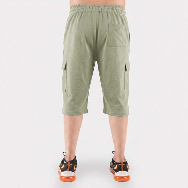 Grey 3 Quarter Shorts