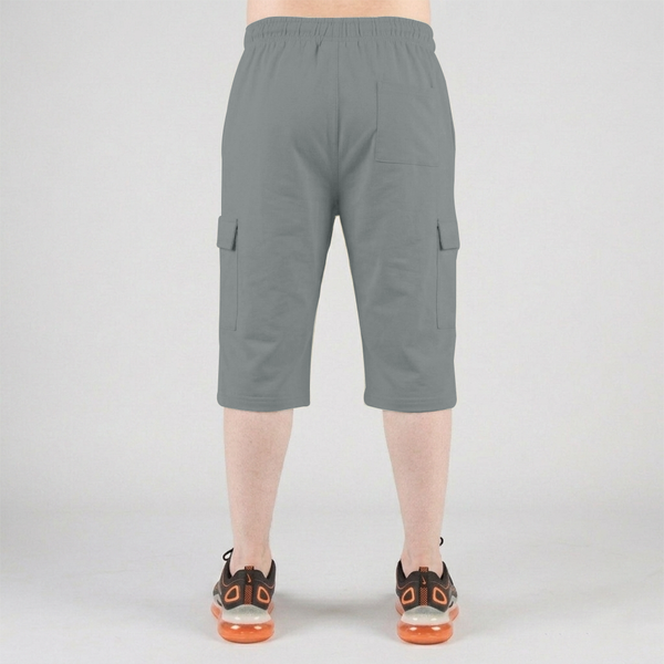 Slate Grey 3 Quarter Shorts