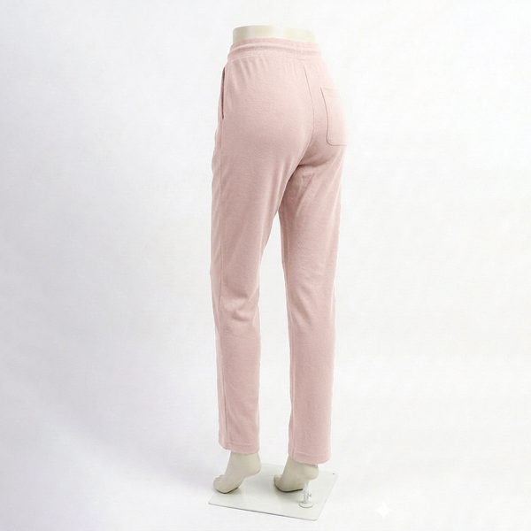 Pink Plain Interlock Trouser