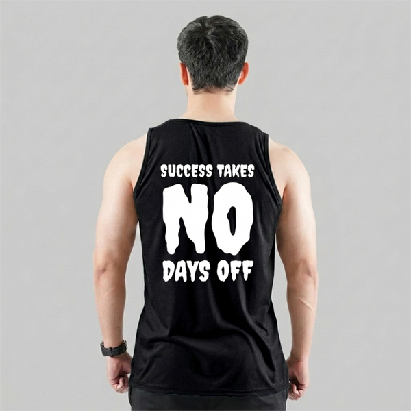 Jet Black Cotton Sando