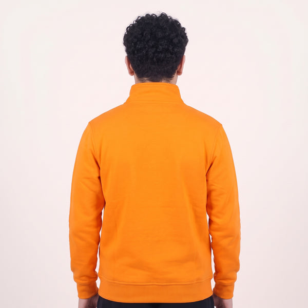 Unisex Juicy Orange Quarter Zipper