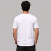 White Plain 4 Way Stretch Cotton Tshirt