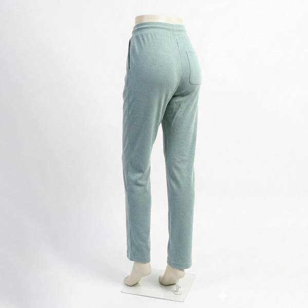 Sage Green Plain Interlock Trouser