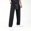 Black Plain Interlock Trouser