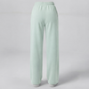 Premium Mint Green Loose Fit Cotton Interlock Trouser