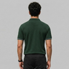 Forest Green V-Neck Polo