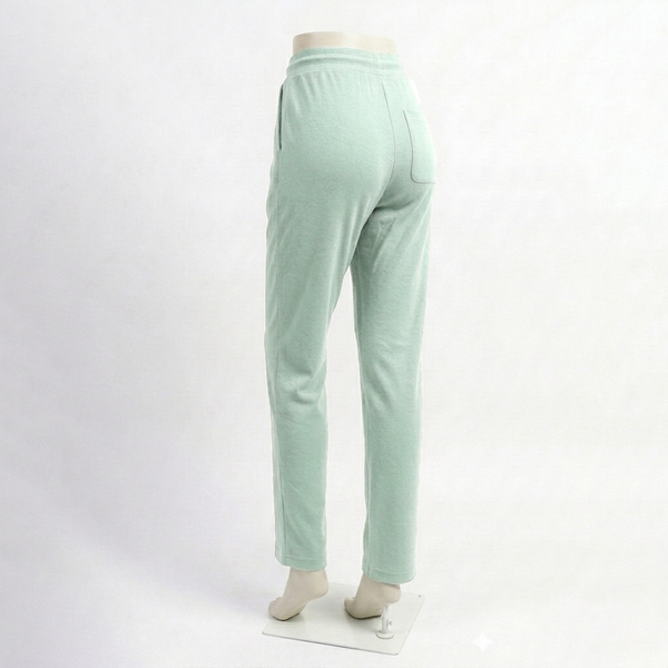 Mint Green Plain Interlock Trouser