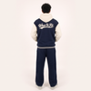 Navy & Cream Baseball Tracksuit
