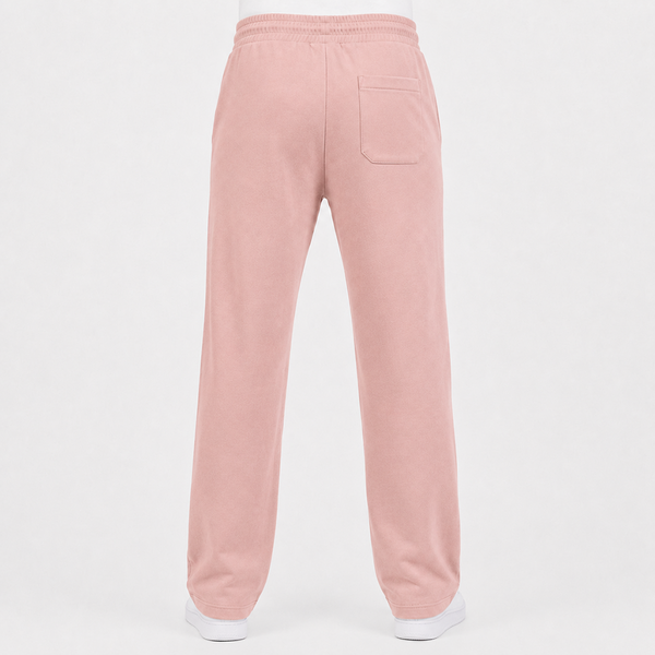 Pink Plain Interlock Trouser